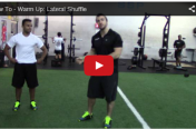 How To - Warm Up: Lateral Shuffle